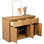 Sideboard SAUDA Oak 114x43x75.5 cm Solid Wood Pine 377601