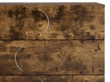 Sideboard Smoked Oak 70 x 38 x 75 cm Engineered Wood 8011527