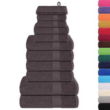 12 Piece Towel Set "FROGN" Anthracite 360 gsm 137096
