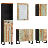 5 Piece Bathroom Furniture Set Solid Wood Reclaimed 3200647