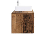 Bathroom Furniture Set 2 pcs Old Wood Engineered Wood 3403966