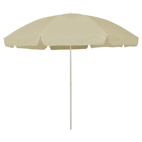 Beach Parasol Sand Yellow 300 cm 314707