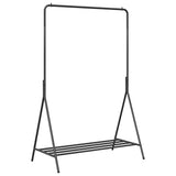 Clothes Rack with Storage Black 100 x 56 x 154 cm Steel 868444