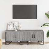 TV Cabinet Grey Sonoma 122x34x41 cm Engineered Wood 848587