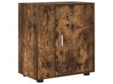 TV Cabinet Set Wall-mounted 4 pcs Somoked Oak Engineered wood 3397900