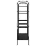 Clothes Rack with Shelf Black 120 x 44 x 160 cm Engineered Wood 868445