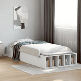 Bed Frame without Mattress White 75x190 cm Small Single 3280622