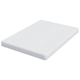 Mattress White 140 x 200 cm Gel Memory Foam 4106318