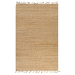 Hand-Woven Jute Area Rug 120x180 cm Natural 133217