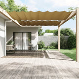 ZNTS Vertical Awning Beige 300x360 cm Oxford Fabric 148291