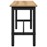 Dining Bench 2 pcs Artisan Oak 100 x 32.5 x 48.5 cm 873761