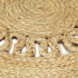 Handmade Rug Braided Jute 210 cm 343612