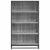 Bookcase Grey Sonoma 80.5x35x139 cm Engineered Wood 3300848
