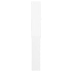 ZNTS Washing Machine Cabinet White 64x25.5x190 cm 808413