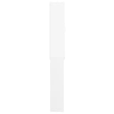 ZNTS Washing Machine Cabinet White 64x25.5x190 cm 808413