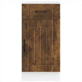 Kitchen Base Cabinet Lucca Smoked Oak Engineered Wood 853712