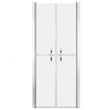 Shower Door Frosted ESG 91x190 cm 148796