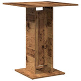 Bistro Table Old Wood 60x60x75 cm Engineered Wood 856022