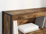 Book Cabinet Smoke Oak 80 x 30 x 86.5 cm Engineered Wood 886410