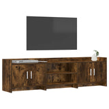 TV Cabinet 168 x 33 x 47 cm Smoked Oak Engineered Wood 8011183
