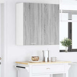 Hanging Cabinet Grey Sonoma 80 x 31 x 80 cm Engineered Wood 884287