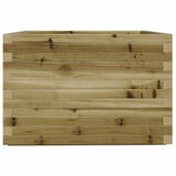 Garden Planter 70x70x49.5 cm Impregnated Wood Pine 3282528