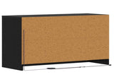 TV Cabinet 91 x 34 x 61 cm Black Oak Engineered Wood 8010330