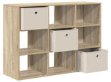 Sideboard with Drawer Sonoma Oak 88.5 x 29 x 84.5 cm 8000486
