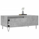 Coffee Table Concrete Grey 90x50x36.5 cm Engineered Wood 830808