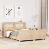Bed Frame without Mattress 120x200 cm Solid Wood Pine 3306462