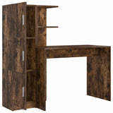 Desk 2 pcs Smoked Oak 3337293