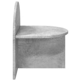Bedside Table 2 pcs Concrete Grey 40 x 35.5 x 45.5 cm 8001138