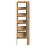 ZNTS Shoe Rack Artisan Oak 61x32x105 cm Engineered Wood 859868