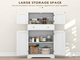 Multi-Storage Freestanding Kitchen Cabinet - White T3398P342968