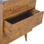 Curved Chestnut Chest IN352