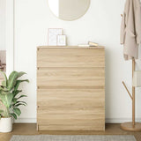 Sideboard Sonoma Oak 80x35x99 cm Engineered Wood 3328482