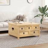 Storage Box Corona 90x78x45 cm Solid Wood Pine 4002770