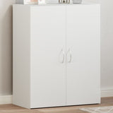 File Cabinet White 60x32x77.5 cm Engineered Wood 840765