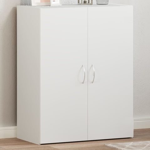 ZNTS File Cabinet White 60x32x77.5 cm Engineered Wood 840765