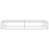 Bed Frame without Mattress White 160x200 cm Metal 4017426