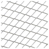 Garden Composter 85x85x70 cm Galvanised Iron 146149