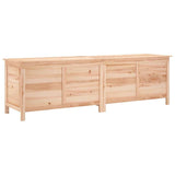 Garden Storage Box 198.5x50x56.5 cm Solid Wood Fir 364760
