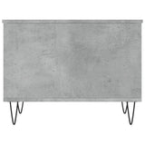 Coffee Table Concrete Grey 60x44.5x45 cm Engineered Wood 830952