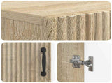 Bathroom Storage Cainet HOORN Sonoma Oak 59.5 x 31 x 77 cm 897277