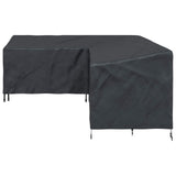 Furniture Cover Black 250 x 180 x 80 cm 600D Oxford Fbric 4105680
