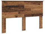Bed Frame with Headboard Old Wood 120 x 200 cm Engineered Wood 3411330
