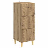 Drawer Cabinet Artisan Oak 33 x 34.5 x 90 cm Engineered Wood 895084