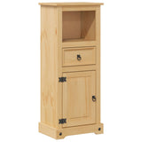 Bathroom Cabinet Corona 45x33x110 cm Solid Wood Pine 4013402