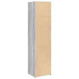 Highboard Grey Sonoma 45x41x185 cm Engineered Wood 3281678