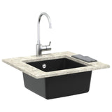 Sink Black 430 x 460 mm 80% Quartz and 20% Resin 42028420